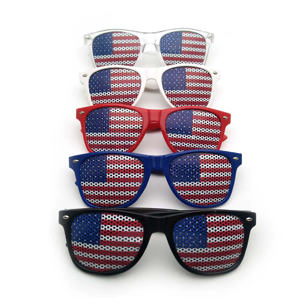 Sticker, glasses, sunglasses, USA