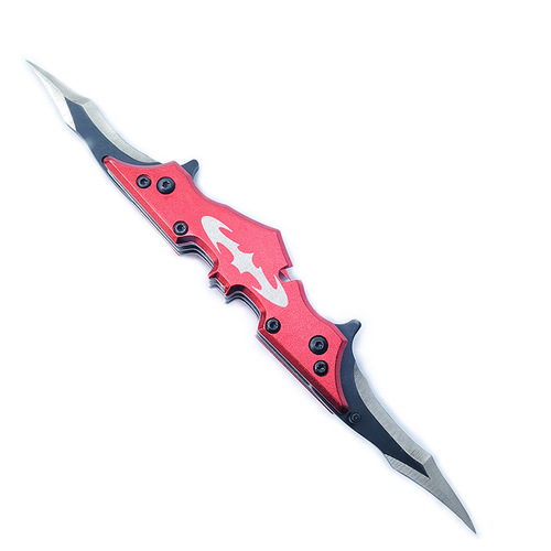 Manufacturer Direct Supply Bat Tool Knife Outdoor Portable Self-defense Mini Folding Knife Bat Folding Knife Dual-Edged Sharp