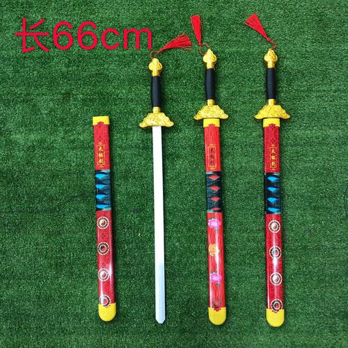 (Sword Collection) Children's Wooden Toy Samurai Sword Qinglong Sword Hot Selling Toys at Temple Fair Stalls in Scenic Spots