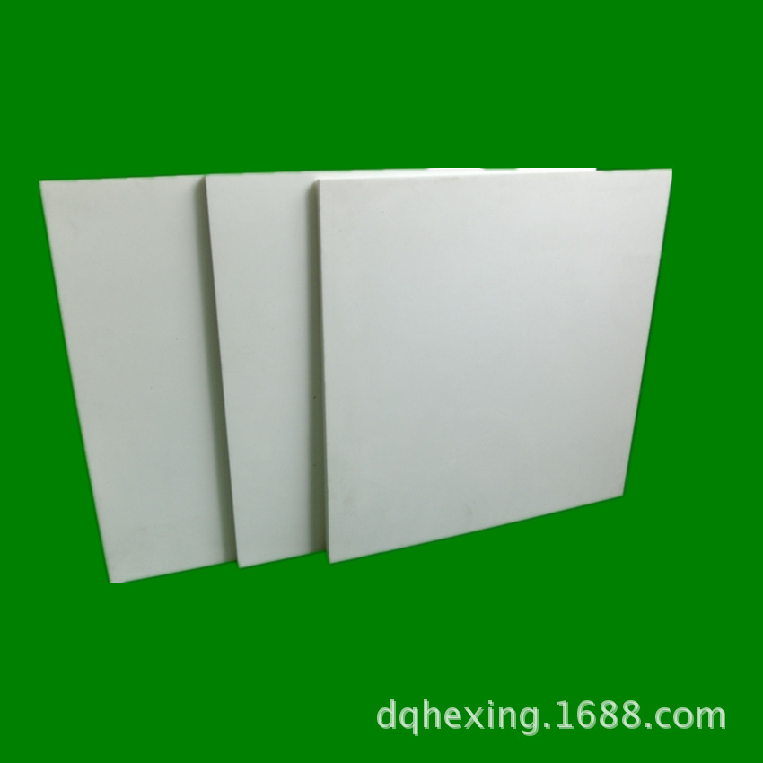 聚四氟乙烯板材特氟龙板树脂经模白色PTFE板抗老化可加厚加宽