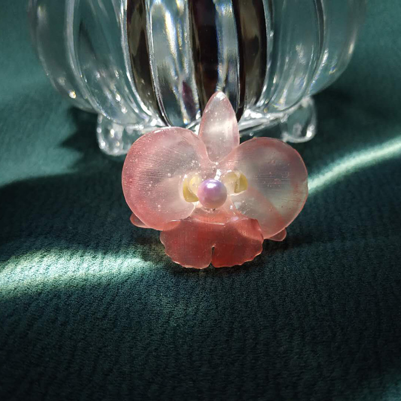 DIYHeat Shrinkable Sheet Hardcover Pre-sliced/cut Accessories Jewelry Phalaenopsis Ring Hairpin/pendant Heat Shrinkable Sheet