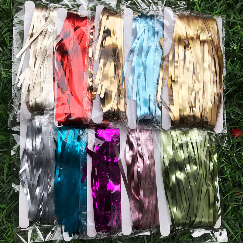 Wholesale 2.3m Matte Frosted Rain Curtain Birthday Party Wedding Background Decoration Rain Curtain Tassel Wholesale 2.3m Matte Frosted Rain Curtain Birthday Party Wedding Background Decoration Rain Curtain Tassel