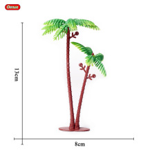 仿真微景观植物椰树灌木丛仙人掌猴面包树木模型礼品沙盘场景摆件