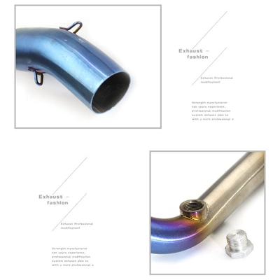 Exhaust pipe — sports car modified exhaust pipe