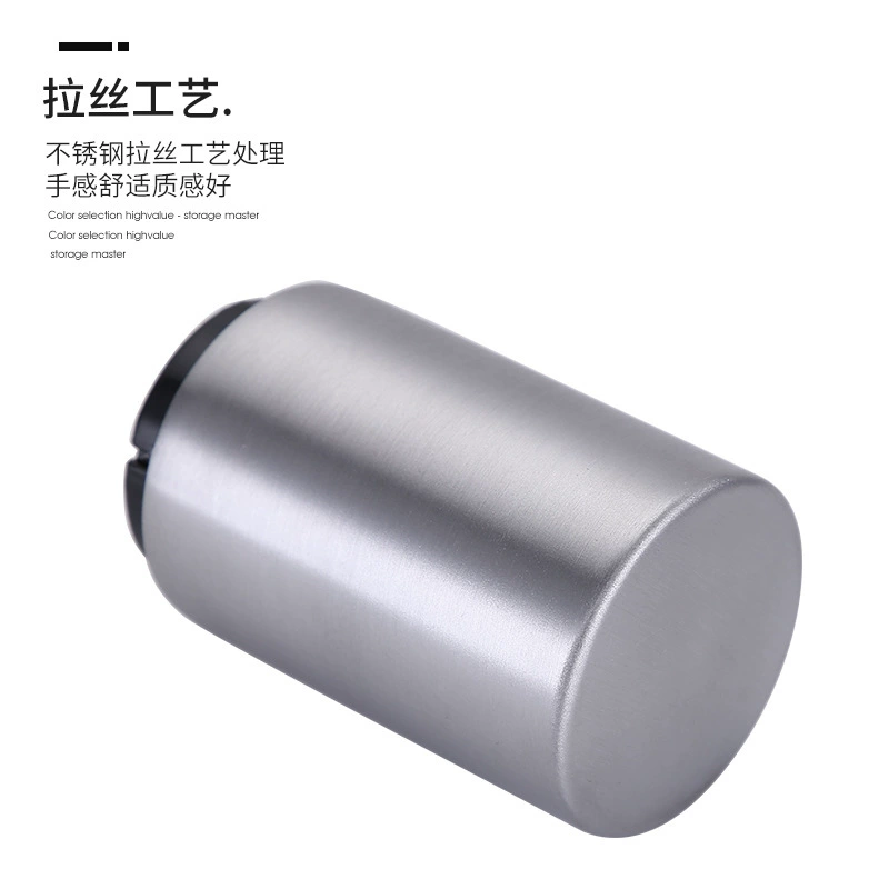 炫彩 Titanium plated bottle opening device Press automatic magnet beer gift gold color black beer opening