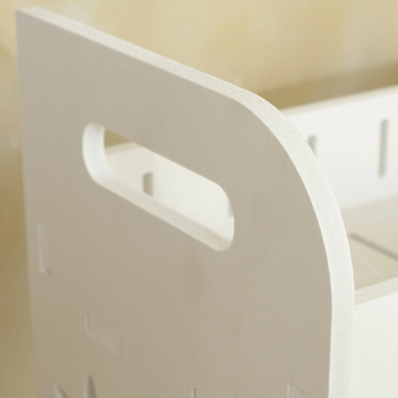 Estante de almacenamiento de baño cosméticos inodoro caja de almacenamiento lavabo cosméticos estante de la esquina