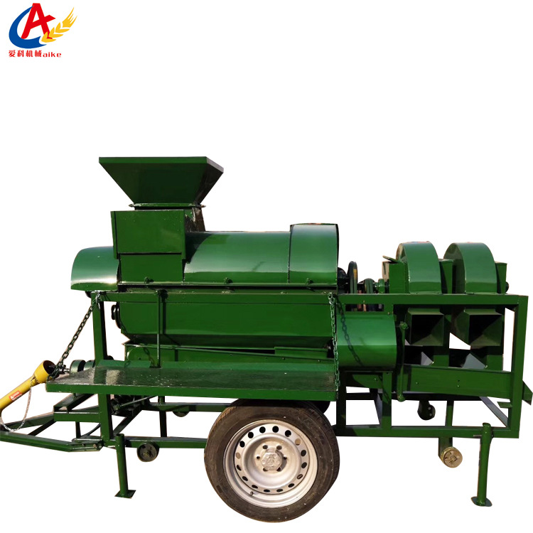 旱稻脱粒机农用水稻打粒机三项电高粱脱粒机农用谷子打粒机打场机