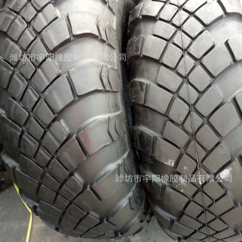 15.5-20 越野人字花纹 重载越野轮胎 加厚