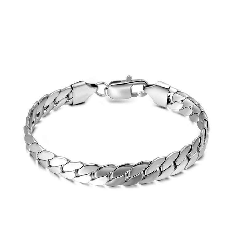 European and American men's stainless steel fashion bracelet simple fine steel ultra thin bracelet in stock wholesale CE523 European and American men's stainless steel fashion bracelet simple fine steel ultra thin bracelet in stock wholesale CE523