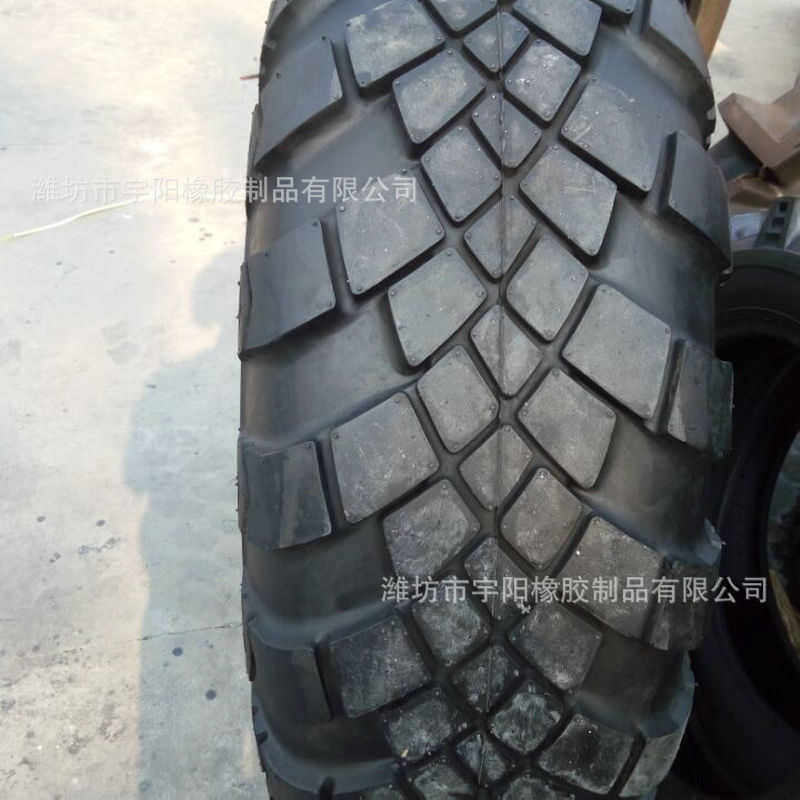 重载越野车轮胎  运输车15.5-20  越野人字花纹