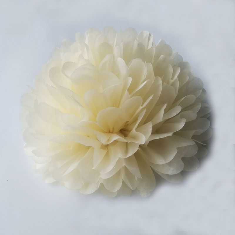 Boda de boda 4 pulgadas 10cm peonía bola de papel de flores decoración de fiesta de cumpleaños bola de flores 4 pulgadas Europa y América props de decoración image 13