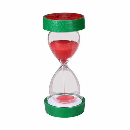 Fruit hourglass 5/10/15/30/minute creative and exquisite gift glass hourglass timer ornament for gift giving