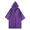 Fashionable street matte raincoat, increased thickness, wholesale