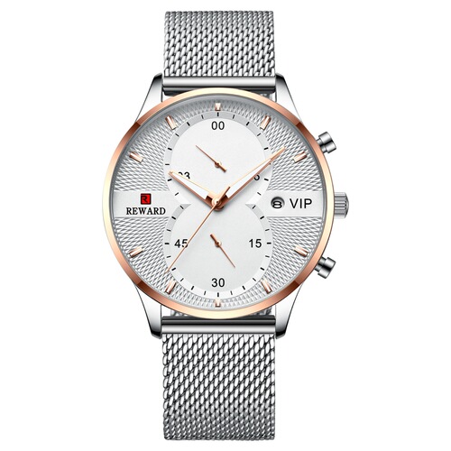 Reward casual quartz watch men's sports watch cross-border European and American business new 5-hand chronograph men's watch