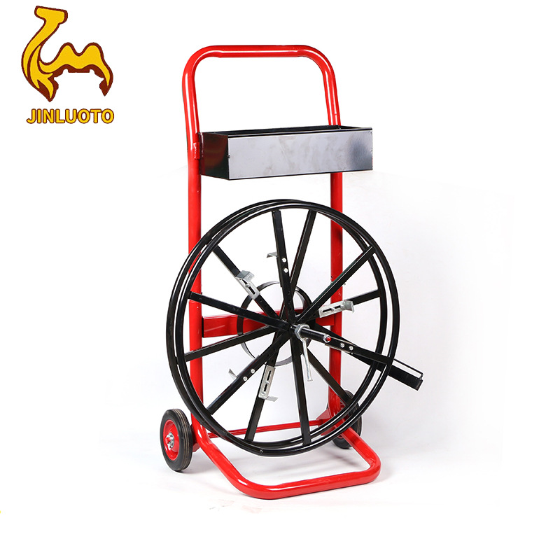 塑钢带盘车适用200-400mm pp/pet带盘车塑钢带手推车打包车