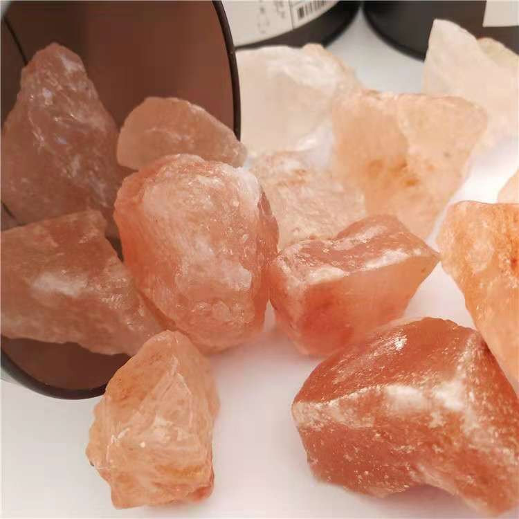 供应香薰水晶盐块1-2CM 2-3CM碎盐块扩香玫瑰盐块盐沙