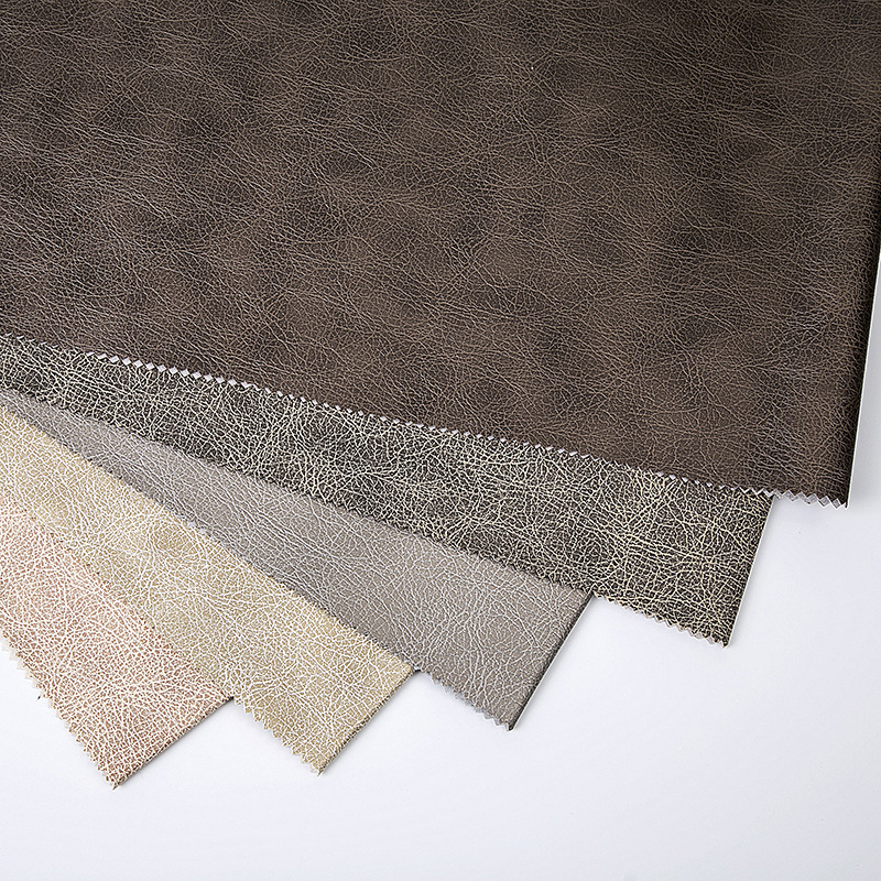 厂家销售  发泡PVC环保桌垫地垫革仿真皮超纤服装革  防水汽车革