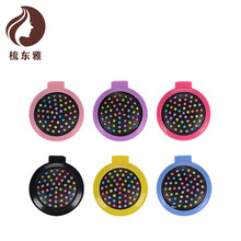 工厂直销气垫梳子镜梳防静电圆梳彩虹梳气囊折叠梳子带镜子现货