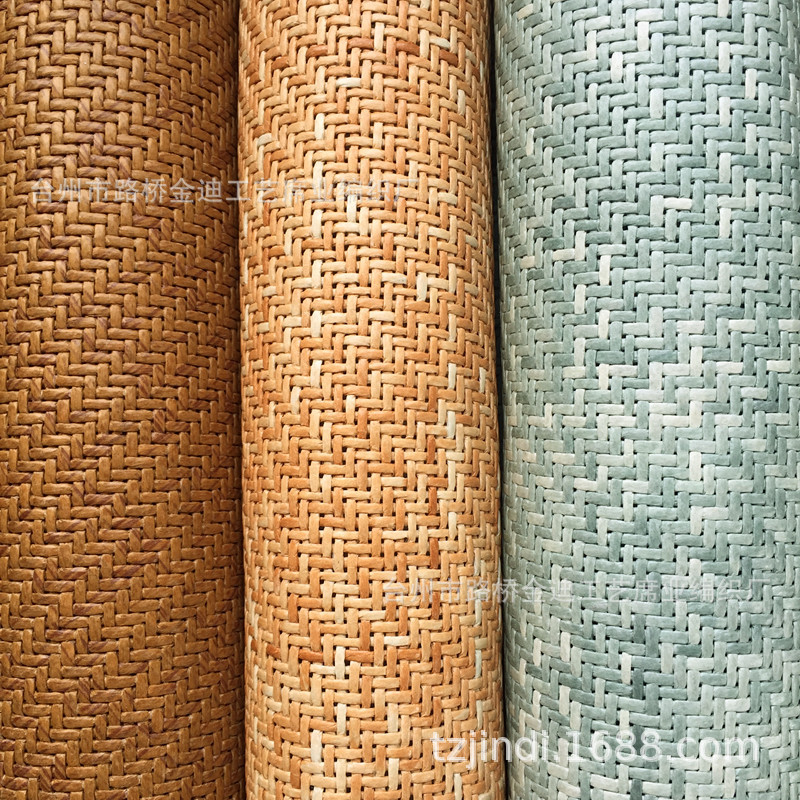藤席空调席半成品草席凉席坯布坐垫榻榻米面料精品家纺专用提花