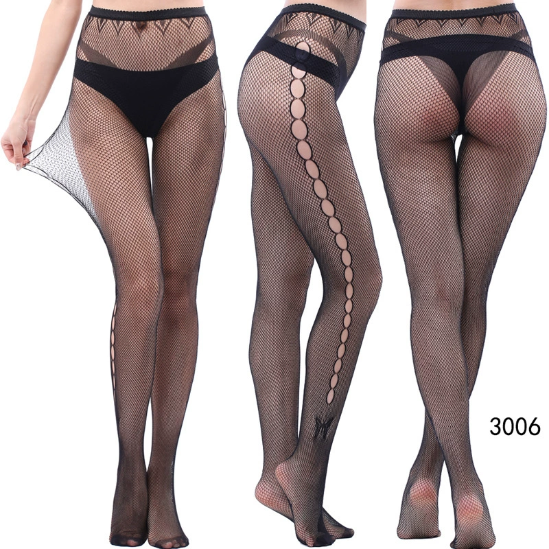Ретро кружевные сетчатые колготки, модные sexy полупрозрачные колготки, один размер (155–170 см)