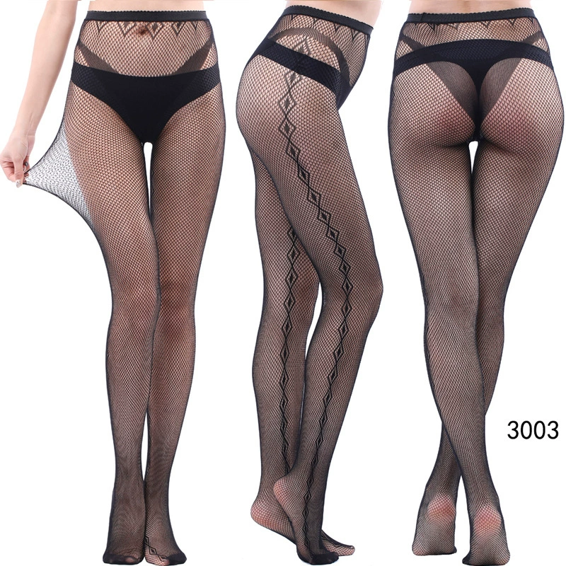 Ретро кружевные сетчатые колготки, модные sexy полупрозрачные колготки, один размер (155–170 см)