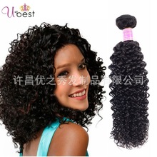 Brazilian Human Virgin Hair Kinky Curly 真人假发发帘配件
