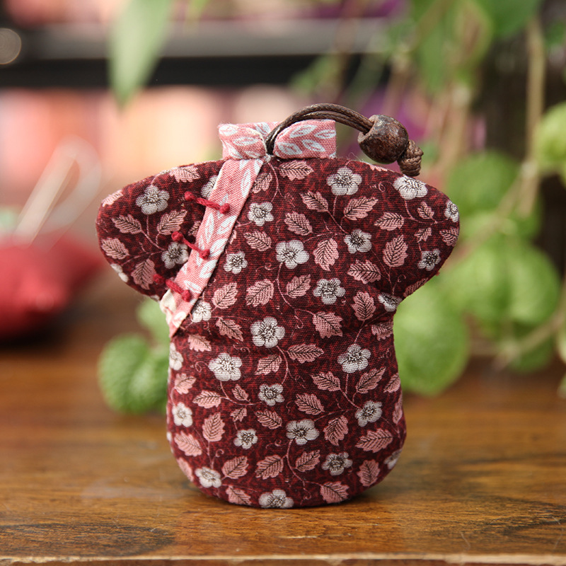 Bordado hecho a mano DIY bolsa de tela bolsa de material bolsa de patchwork cheongsam de producción creativa de suministro transfronterizo