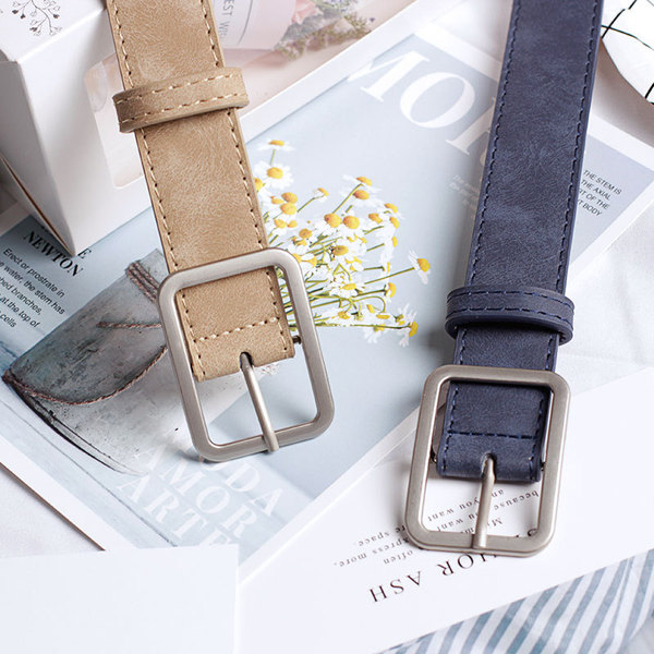 universal square fashionable retro belt