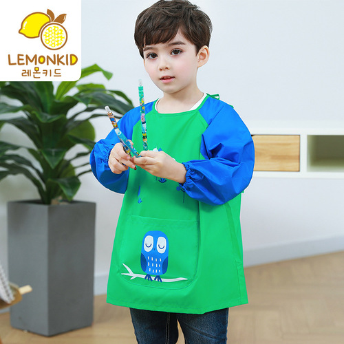 Children's smock, children's waterproof reverse dressing baby apron, no replacement unless there is a quality problem, please be careful when photographing