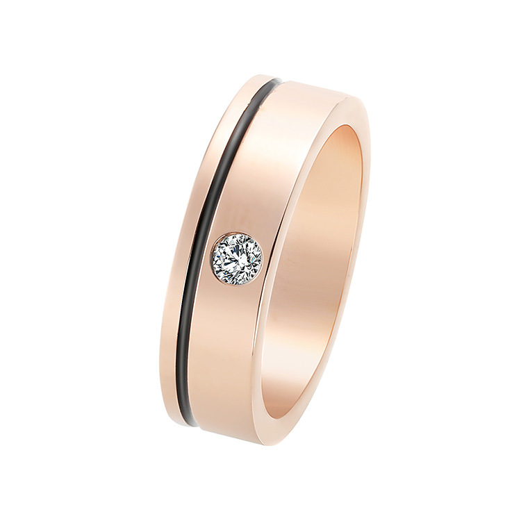 Golden ring stainless steel