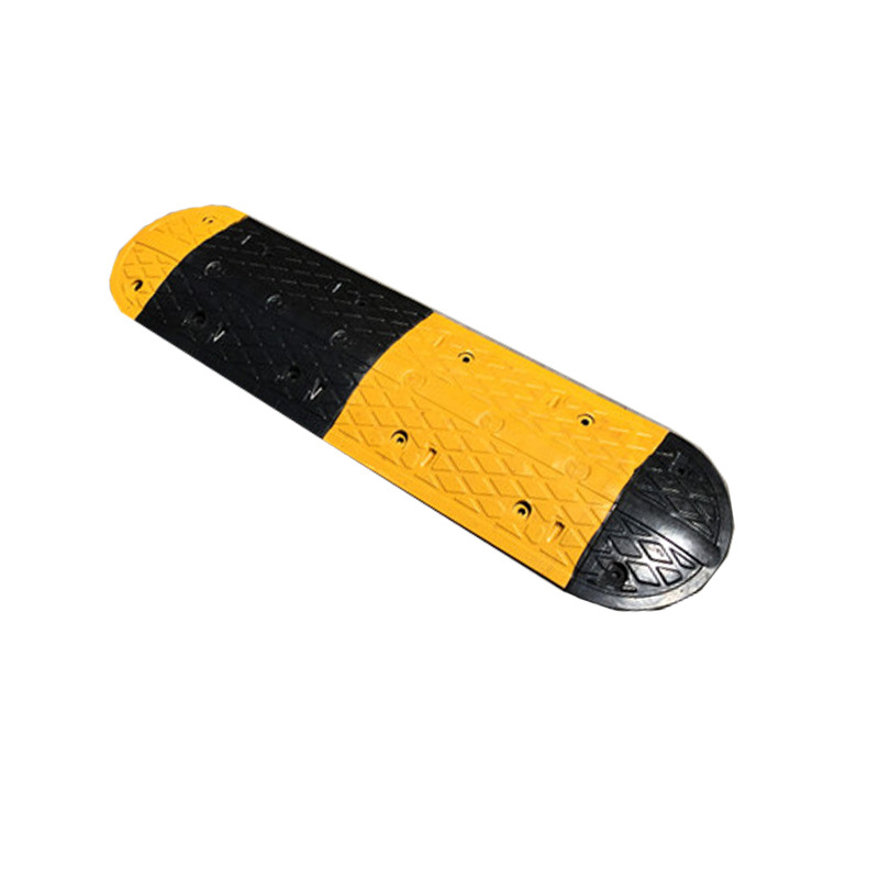 厂家橡胶减速带加厚公路道路停车场斜坡缓冲减震板交通设施减速带