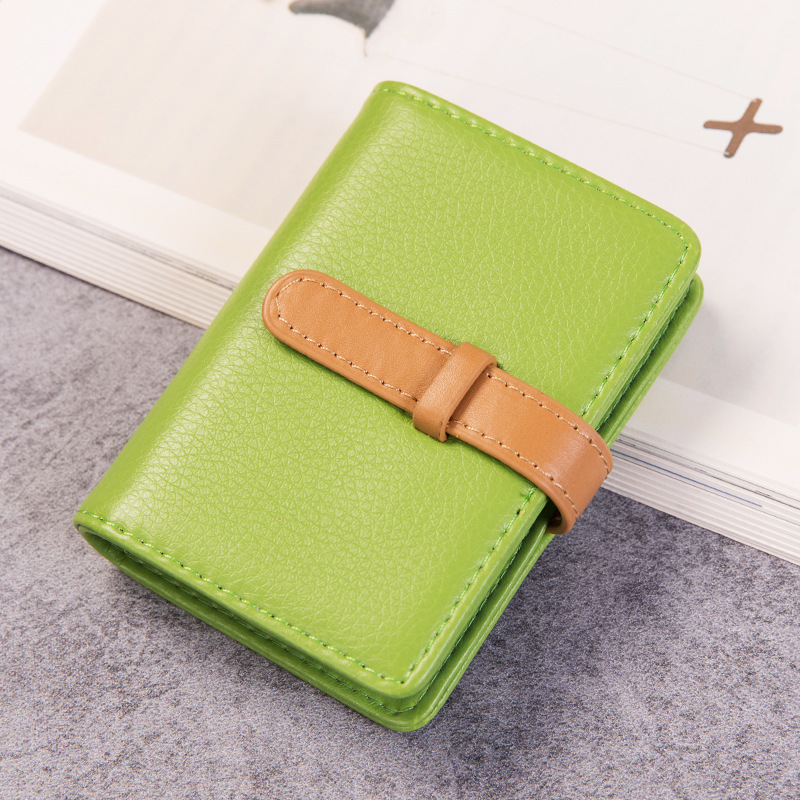 Negocio en stock Paquete de tarjeta de visita 26 PVC Página de plástico Paquete de tarjeta de visita tarjeta bancaria tarjeta de membresía paquete titular de la tarjeta de visita