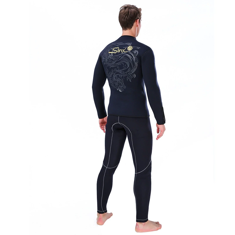 5mm split diving clothes warm diving jacket jacket slinx velvet inside thickened diving surfing diving