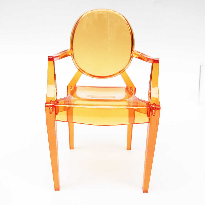1:6 casa de muñecas mini muebles modelo bjd accesorios periféricos 6 puntos diablo silla sillón silla giratoria image 10