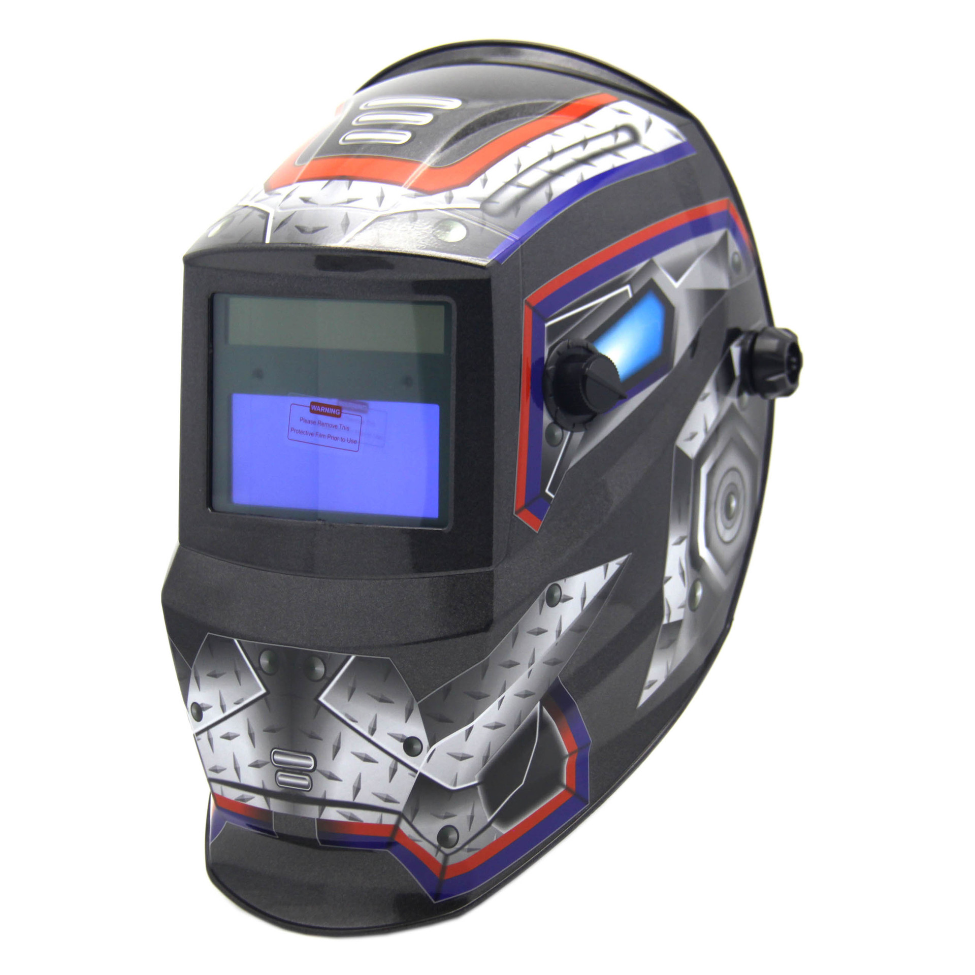 厂家直销太阳能自动变光焊帽氩弧焊气保焊防护头盔CENTURY-436E