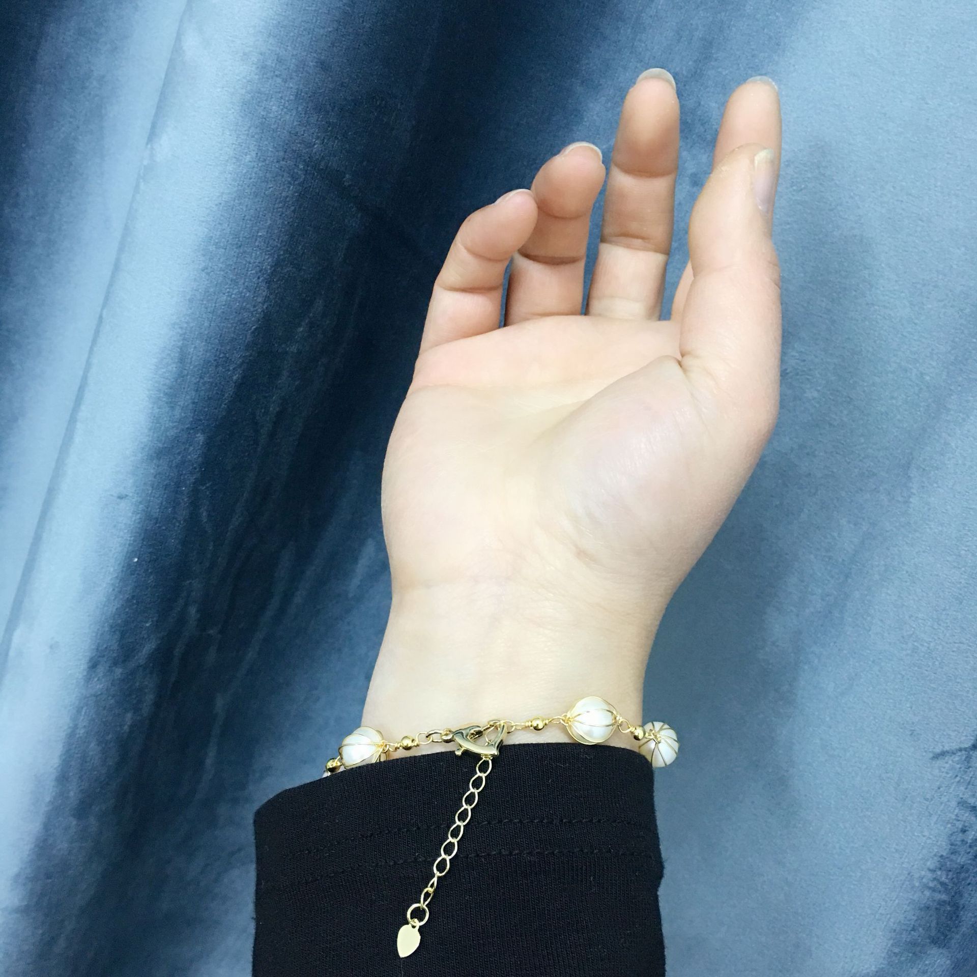 14Kע���֯���������鵭ˮ�����������������װ ���ҹ�Ӧ