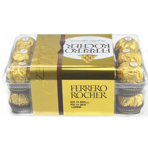 Italian Import Ferrero Rocher Almond-Filled Chocolate T30 Gift Box Valentine's Day Gift