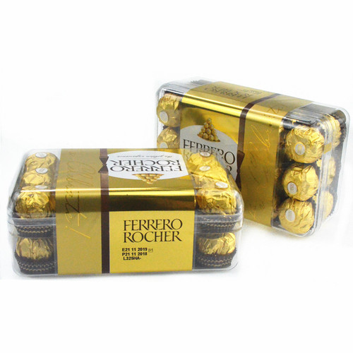 Italian Import Ferrero Rocher Almond-Filled Chocolate T30 Gift Box Valentine's Day Gift