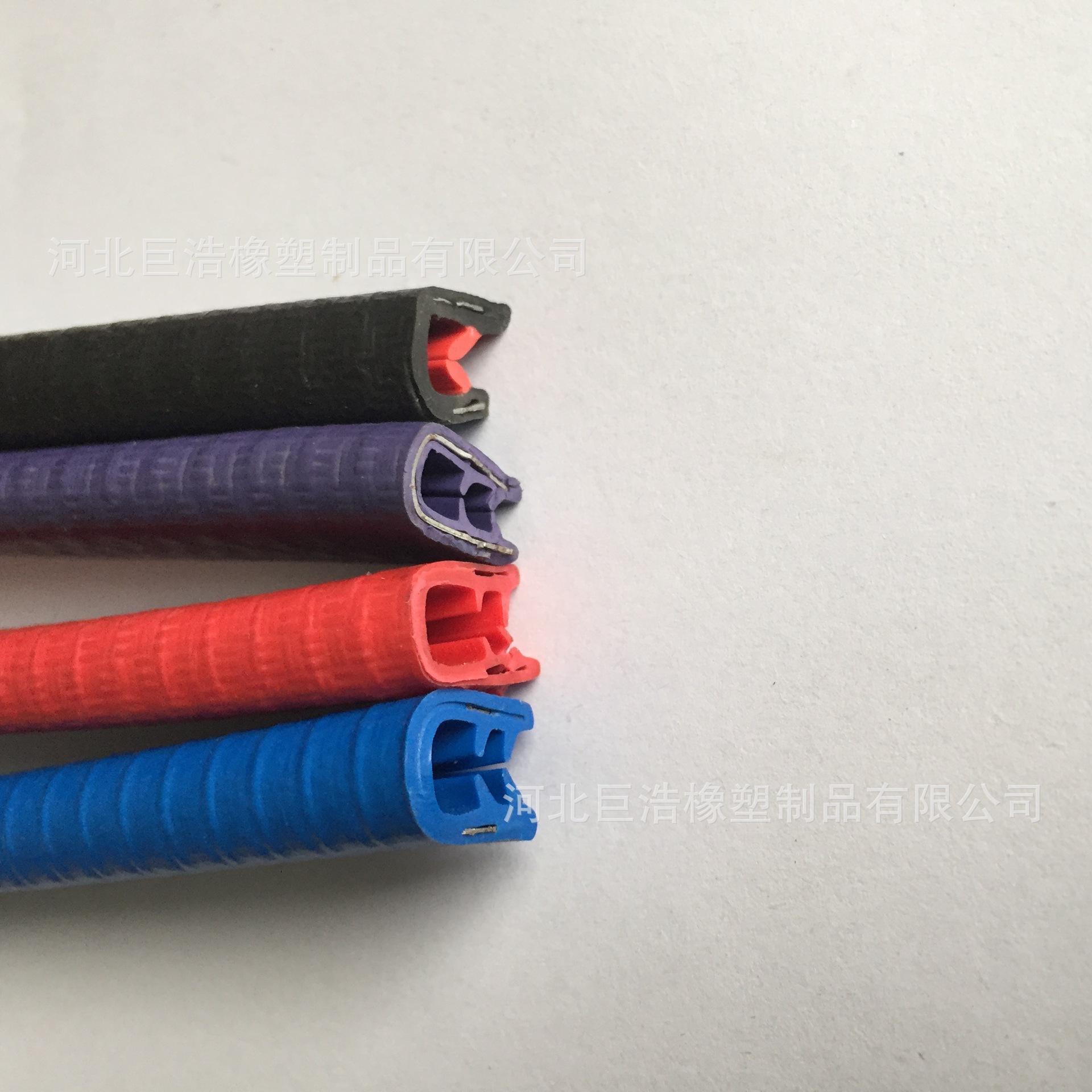 现货供应卡0.5-1mm钣金用U型护边密封条 包边防划手密封条