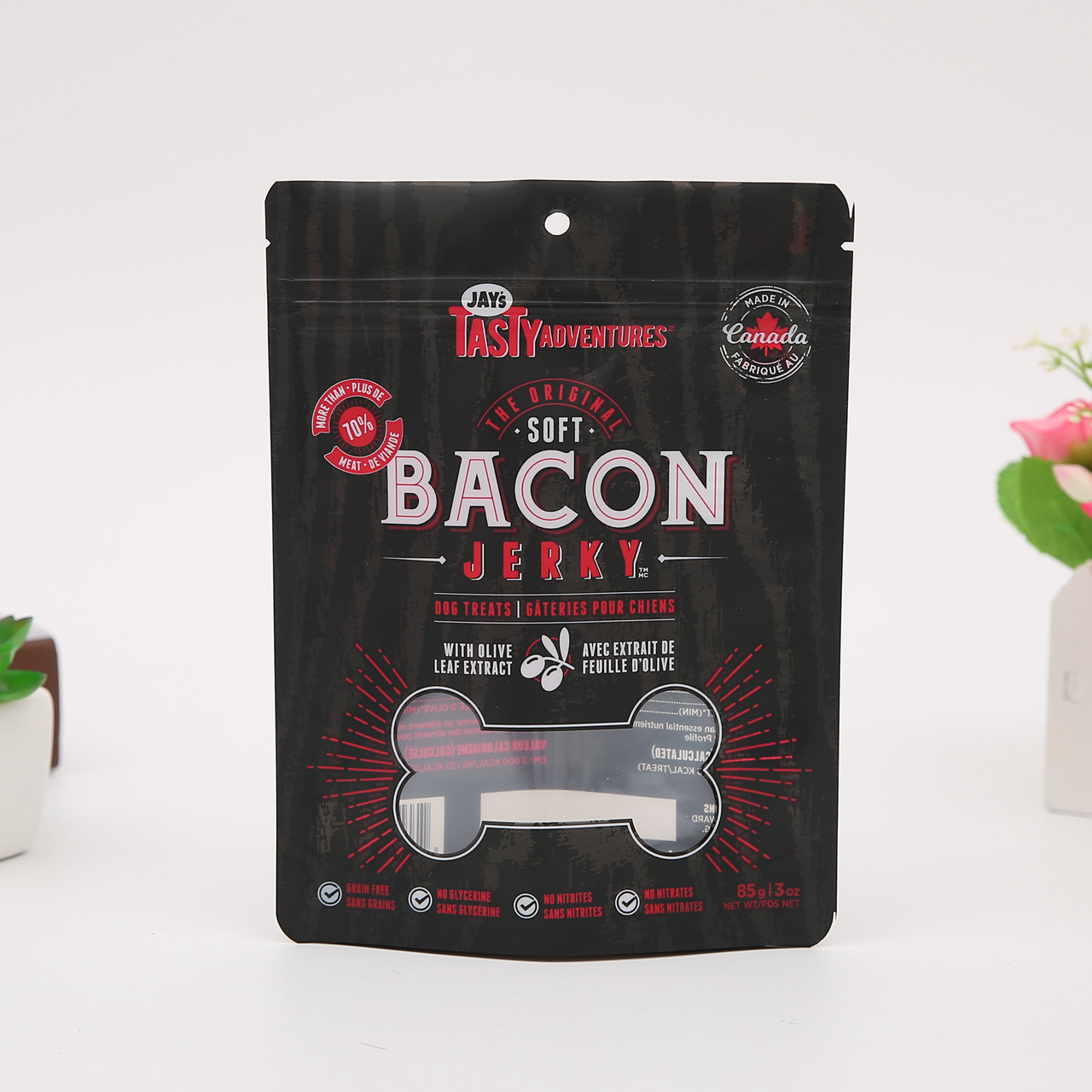 猫粮狗粮复合塑料食品袋宠物粮镀铝拉骨饲料自立自封包装袋