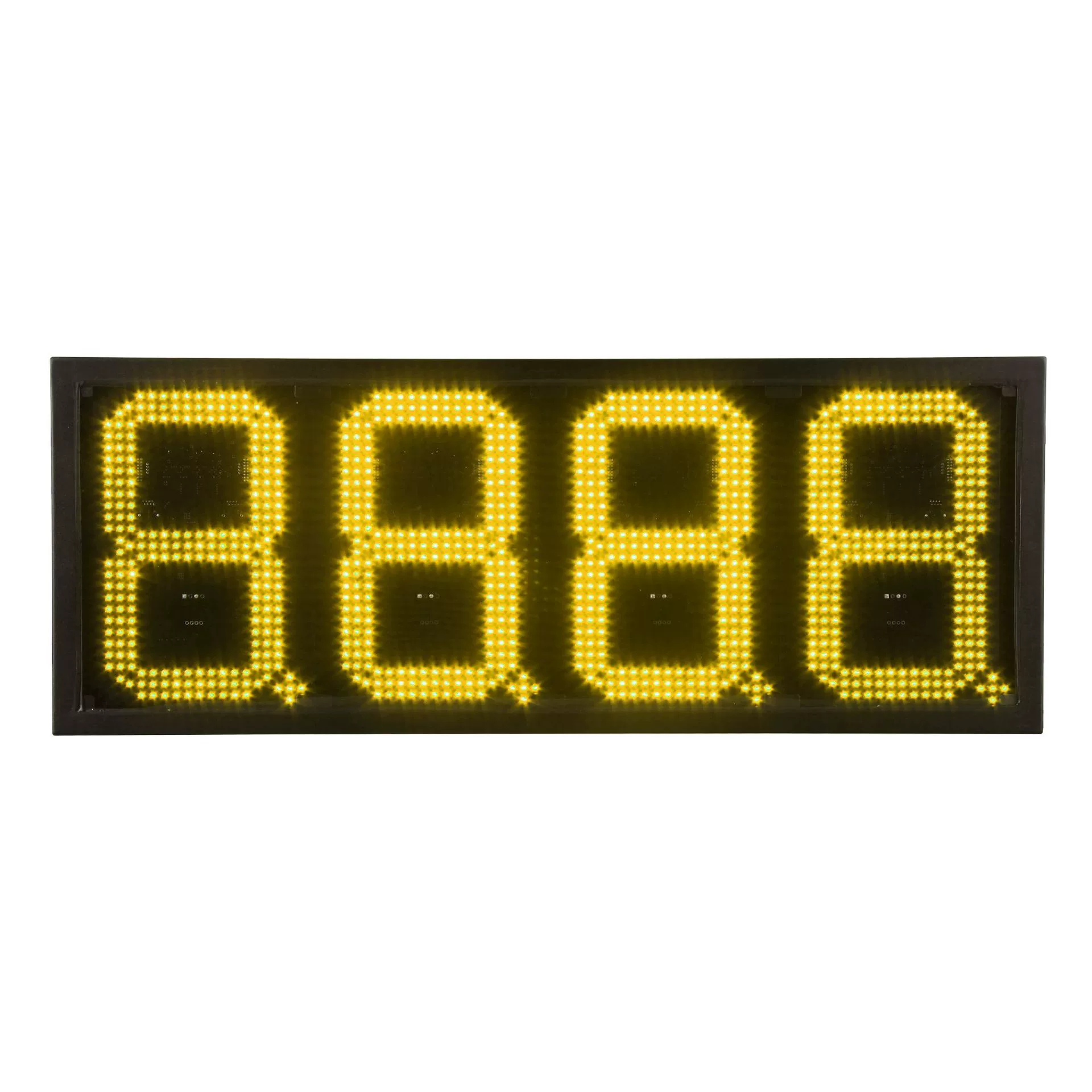 Питательная LED цена нефти экран 10-дюймов красный наружный 8888 экран цены на нефть пульт дистанционного управления LED цена на нефть плитка