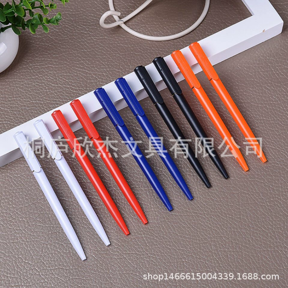 Поставка витой шариковой ручки Отель Кейтеринг витая Ручка Реклама Простая витая Ручка Дешевые среднего круга Пластиковая витая Ручка