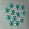 Plastic windmill toy, beads, accessory with accessories, with snowflakes