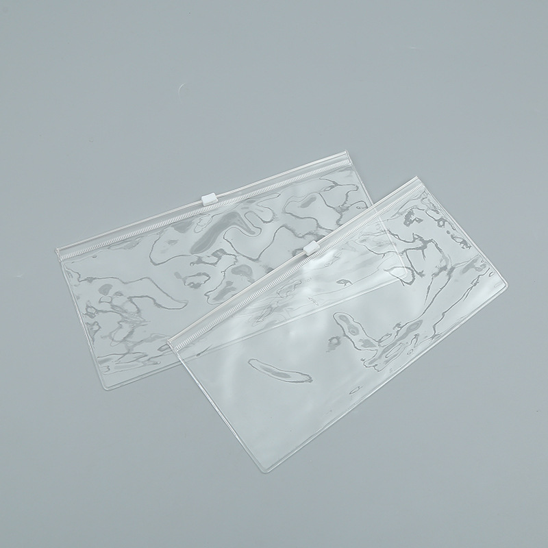 定 制PVC袋透明磨砂包装袋PVC拉链袋文具笔袋自封袋