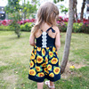 Brand summer dress, girl's skirt, small princess costume, European style, flowered, lifting effect