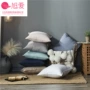 水洗轻盈办公室午睡靠垫套