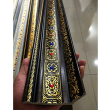 点钻顶角线 带钻线条 民族风 阴角线  PVC装饰线条 发泡线条