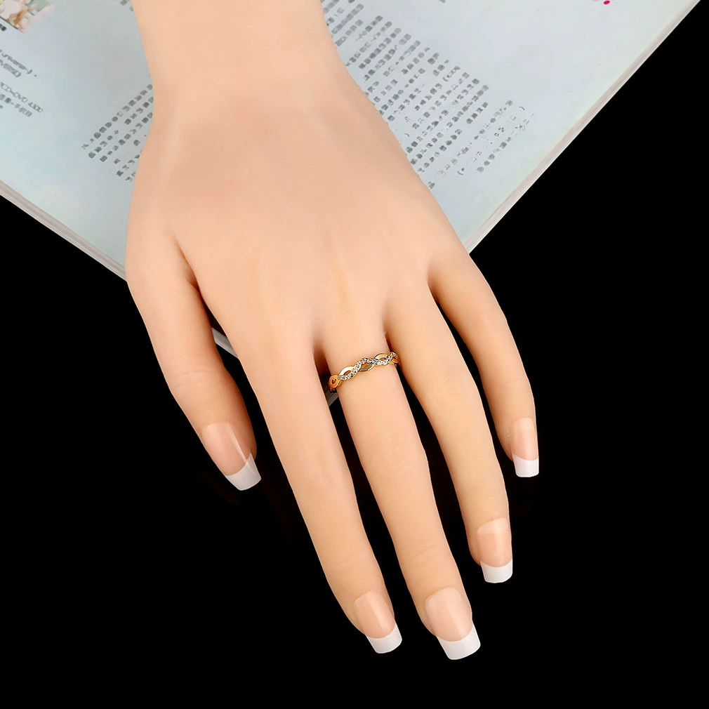 Ring with pigtail, fashionable accessory, ebay, Aliexpress, micro incrustation, wholesale