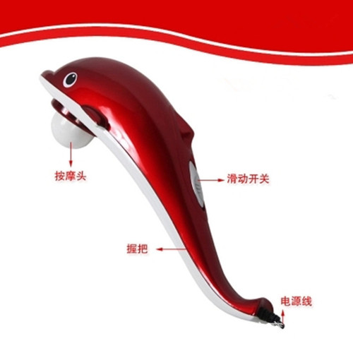 Wholesale dolphin massager multifunctional massage stick electric full body massage hammer high power full body vibration massage stick