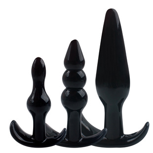 Anal plug for women for silicone pulling beads for men for anal expansion anal plug for adult masturbation device for sex toys for foreign trade wholesale